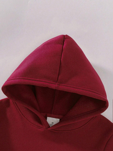 RAZERS IMPEX 100% Cotton Baby Boys' Casual Winter <b>Hoodie</b> Breathable Quick Dry Lightweight Full Sleeve Christmas Design Solid - Product Image 3