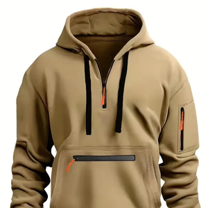 Nouveau style de sweat à capuche en molleton de qualité supérieure vêtements d'hiver en coton mélangé pour hommes meilleure vente Offre Spéciale sweat à capuche en molleton - Product Image 1