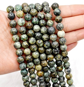 Vente en gros Anshul Impex – Perles rondes de 8 mm en turquoise africaine naturelle de qualité supérieure, pour la méditation et la mode - Product Image 3