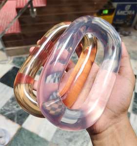 Cadenas de Eslabones Acrílicos al por Mayor, Cadena Ajustable Transparente de Resina Acrílica, Cadena Decorativa para Pared, Artículo Decorativo para Habitaciones - Product Image 2