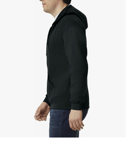 Sweat-shirt à capuche zippé en polaire décontracté pour adulte, logo personnalisé, nouvelle arrivée, vente en gros, Bangladesh, veste à capuche zippée intégrale pour homme, vierge - Product Image 4