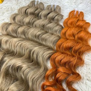 วิกผม2024แท้ยาวเป็นลอนธรรมชาติวิกผมแท้แบบไม่ผ่านกระบวนการปิดลูกไม้จากผู้บริจาคคนเดียว - Product Image 4