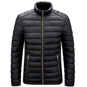 New Arrival <b>Custom</b> Design High Quality Men's Puffer <b>Jacket</b> Stand Collar Bubble Puffer <b>Jackets</b> at Wholesale Price - Product Image 2