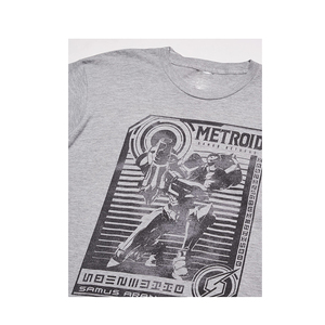 Camiseta con serigrafía personalizada para hombre, camisetas de calle con cuello redondo y estampado de peso pesado de algodón 100% de alta calidad - Product Image 2