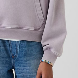 Drop Shoulder Girls <b>Hoodie</b> With Pockets 2026 Casual Wear Trendy Design OEM Service For Bulk Buyers High Quality Stitching Design - Product Image 4