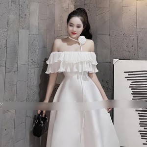 ชุดเดรสสตรีสวยหรูชุดเดรสลำลองฤดูร้อนคุณภาพสูงซักได้ในถุงโพลีจากผู้ผลิตในเวียดนาม - Product Image 3