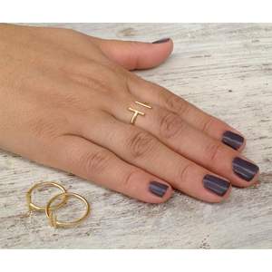 Anillo de nudillo de Plata de Ley 925 chapado en oro de 24 quilates con piedras preciosas naturales, juego clásico de rubí para fiestas de boda de mujer - Product Image 5
