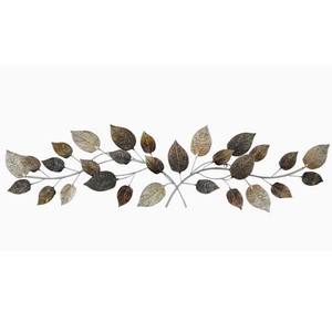 Fer Métal Forme unique Feuille Design Moderne Autre Art Mural De L'Inde Style Fantaisie De Luxe Fait À La Main Décoratif Pour La Maison - Product Image 1