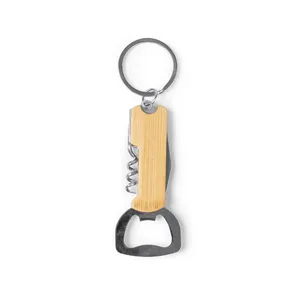 Apribottiglie Personalizzato Quaz con Portachiavi e Moschettone Promozionale - Product Image 5