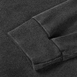 Sweat-shirt unisexe à col rond personnalisé 100% coton Sweat-shirt à col rond surdimensionné en molleton français Sweat-shirt uni Streetwear Hoodie de luxe - Product Image 3