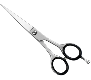 Ciseaux de coiffeur haut de gamme avec étui en cuir écologique Logo personnalisé OEM - Product Image 3