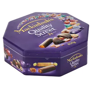 Fournisseur direct rue de qualité chocolats et caramels en étain/pot quantité en vrac disponible à bas prix