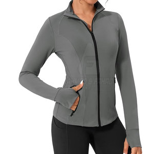 Veste de golf pour femmes, respirante, performante, en tricot, col montant, écologique, pour la flexibilité, le confort et les activités sportives de golf - Product Image 6