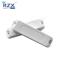 Étiquette de bande passive anti-métal ABS UHF longue portée 860-960MHz sur étiquette RFID résistante au métal pour la gestion du suivi des actifs
