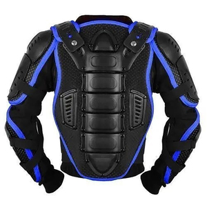 Chaqueta de Motociclismo con Protección Certificada CE, Chaqueta de Motociclismo Profesional de Carreras con Protección para Hombros, Codos y Espalda - Product Image 4