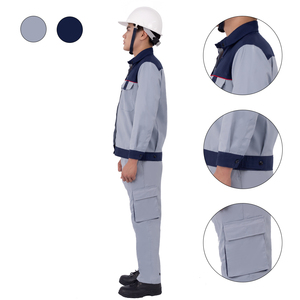 Conjunto de ropa de trabajo personalizable VN de fábrica, ropa de mantenimiento duradera para hombres y mujeres, uniforme de lavado de coches, diseño de patrón de letras - Product Image 2