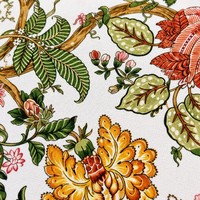 Mantel de Poliéster Tejido de Lujo de 120 Pulgadas con Estampado Floral, Lavable, Antiarrugas, para Decoración de Mesa de Comedor para Bodas