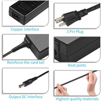 Adaptateur secteur de bureau 12V 3A 10A Alimentation à découpage AC DC Transformateur IEC C14 pour Pico PSU Moniteur LCD