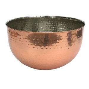 ชามทรงกลมเคลือบเงาทำจากทองแดงพร้อมอุปกรณ์เสิร์ฟอาหารดีไซน์ไม่เหมือนใครชามเสิร์ฟผลไม้ทรงกลมเคลือบเงาทำจากทองแดง - Product Image 6