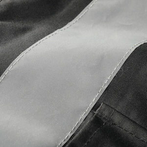 Veste de sécurité réfléchissante à capuche fabriquée en usine avec logo frontal, vêtements de travail d'hiver pour la construction - Product Image 3