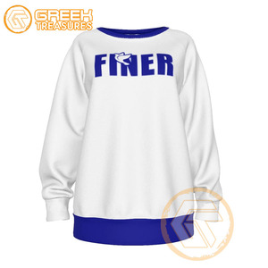 Sudadera de Invierno para Mujer con Cuello Redondo, Bordada a Medida, Lisa y Teñida, de GREEK TREASURES, para la Hermandad Zeta Phi Beta, Venta al por Mayor - Product Image 1