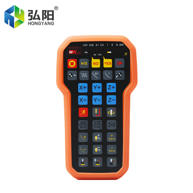 Engraving Machine Wireless Handwheel WHB02 Compatible with MicroMacro V8 Control System Electronic Handwheel Remote Control.