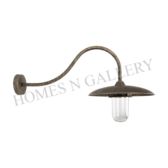 Lámpara de latón antiguo para decoración de iluminación, candelabro industrial para exteriores fforsible