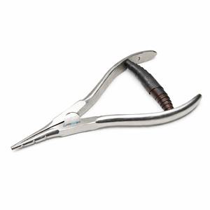 Pince à ouvrir les anneaux en acier inoxydable, outil de bijouterie, poignée jaune - Product Image 2