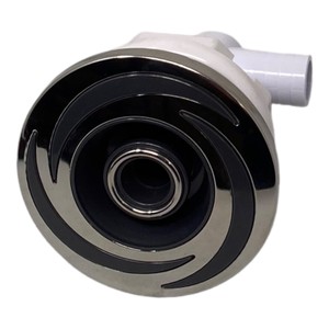 Spa rectangulaire intérieur/extérieur Whirlpool Villa Salome avec jets centraux de 8,4 cm, piscine carrée pour 4 à 6 personnes - Product Image 1