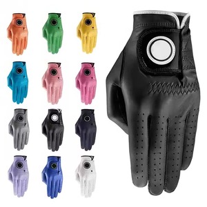 Haute qualité Premium hiver pleine Cabretta cuir gants de Golf de luxe étanche Sport en peau de mouton poignées bas quantité minimale de commande personnalisable - Product Image 6
