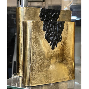 Jarrones y Macetas Decorativos Modernos Hechos a Mano, Decoración de Mesa, Jarrón de Metal de Lujo, Centro de Mesa para Bodas, Exhibición de Flores, Jarrones y Tazones - Product Image 4