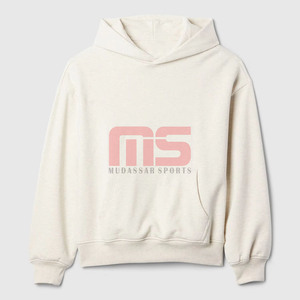 <b>Orange</b> Unisex Hooded <b>Sweatshirt</b> Regular Fit Cotton Fleece Casual Pullover Solid Color Pocket Design Autumn Wear - Product Image 4
