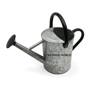 Black Powder Coated Metal Water Can Premium Quality Handmade Watering Can Classic Stylish Garden Ware Water Can - Product Image 2