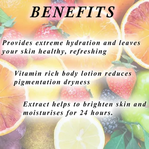 โลชั่นบำรุงผิวผสมผลไม้สำหรับผิวนุ่มชุ่มชื้นมีวิตามินให้ความชุ่มชื้นดูแลร่างกาย - Product Image 3