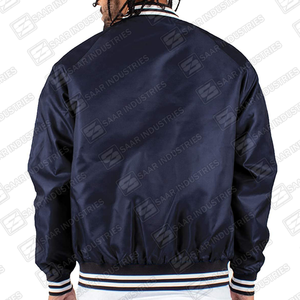 Veste bomber en laine de haute qualité à prix de gros, veste universitaire sur mesure, logo brodé pour unisexe, hiver chauffé - Product Image 5