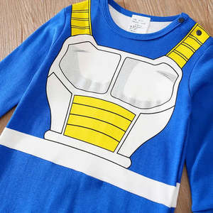 Vegeta <b>Dragon</b> <b>Ball</b> Toddler Boy's <b>Clothing</b> Combinaison Bb Vegeta Inspired - Product Image 5