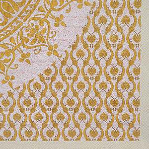Yellow Floral Print 240 TC 100% Cotton Double Bed <b>Sheet</b> Set with 2 Pillow Covers <b>King</b> <b>Size</b> 3pc & 4pc Options for Home Use - Product Image 5