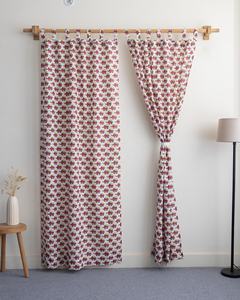 Ensemble de rideaux en coton de haute qualité à motif d'éléphant de dessin animé, rideaux occultants imprimés avec voile pour chambre d'enfant - Product Image 2