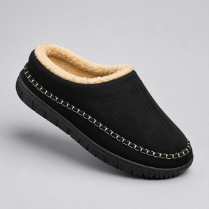 Pantofole da <span class=keywords><strong>uomo</strong></span> slip-on <span class=keywords><strong>con</strong></span> <span class=keywords><strong>memory</strong></span> <span class=keywords><strong>foam</strong></span> spesso, comode per interni ed esterni, ciabatte morbide e larghe tipo mocassino - Product Image 2