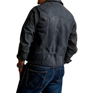 2025 New Wholesale Price Top Quality Rider <b>Waistcoat</b> <b>Leather</b> Motorcycle Vest <b>Biker</b> <b>Leather</b> Vest for Men - Product Image 2