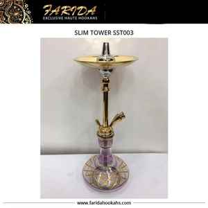 Cachimbas de estilo lujoso de latón delgado de calidad superior con técnicas de laca - Product Image 5