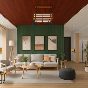 Paneles de Rejilla Decorativos de PVC para Techo, Ignífugos, Impermeables, Resistentes al Humo, Paneles Acústicos para Interiores de Comercios, Baños y Gimnasios - Product Image 1