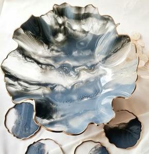 Jabonera de resina y fruteros de diseño moderno de última tendencia Cuenco para mezclar resina epoxi en varios colores y tamaños para fiestas - Product Image 4