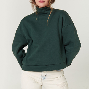 เสื้อสเวตเชิ้ตผ้าฟลีซคอเต่า แขนยาว สำหรับผู้หญิง สวมใส่สบาย คุณภาพสูง เหมาะสำหรับฤดูหนาว เป็นมิตรต่อสิ่งแวดล้อม แห้งเร็ว - Product Image 6