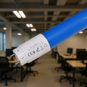 Tubo LED T8 de 8W y 600mm, Azul, de Bajo Consumo Energético - Product Image 3