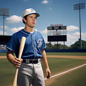 เซ็ตกางเกงใส่เล่นกีฬาเบสบอลคอวีแขนสั้นระบายอากาศได้และพิมพ์ลาย - Product Image 3