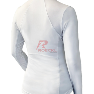 Chemises de spectacle d'équitation confortables, respirantes et durables pour femmes conçues pour les cavaliers actifs, garantissant confiance et flexibilité - Product Image 6