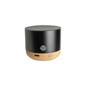 Mini Altoparlante Bluetooth Personalizzato in Sughero, Gadget USB per Promozioni - Product Image 2