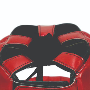 Équipement d'entraînement professionnel Kickboxing Casque Head Gear Guard Protector Boxe MMA PU Head Guard - Product Image 3