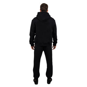 Survêtements pour hommes en coton éponge personnalisé, style streetwear décontracté, impression personnalisée, capuche, triple couche, taille à cordon, lavage à l'eau sale, séchage rapide - Product Image 3